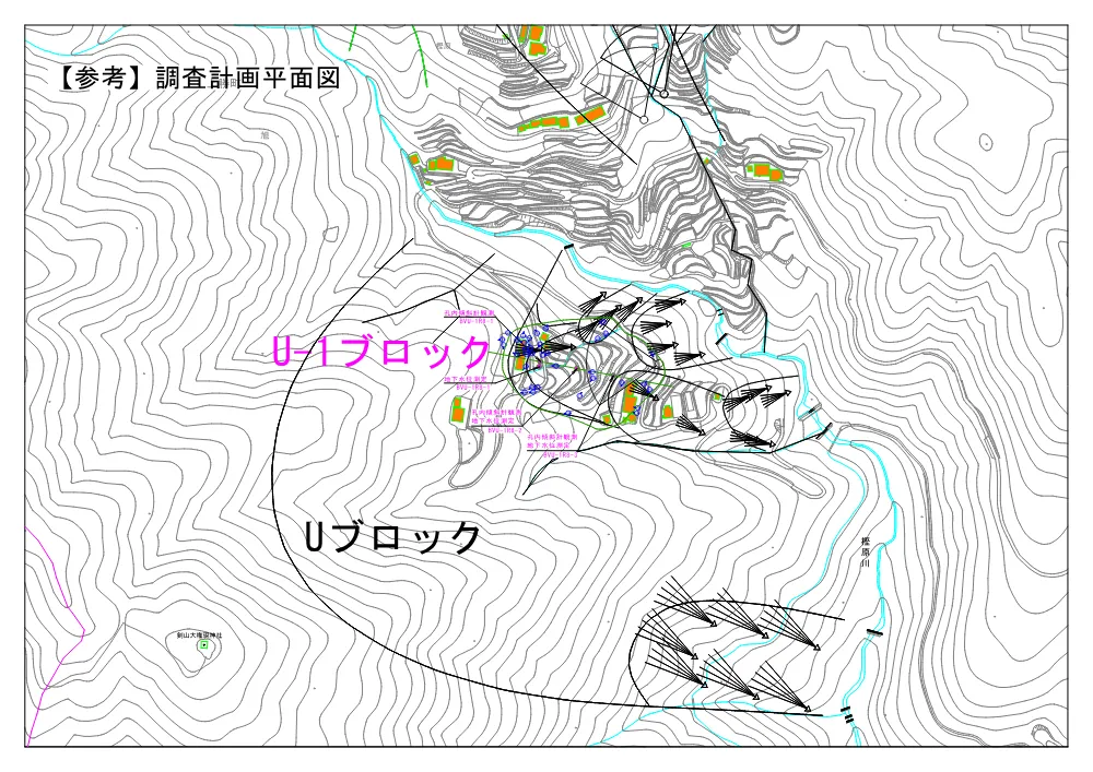Ｒ８徳土 生実地すべり 上勝・生実 地すべり調査業務（２）（参考図）.pdf 1ページ目のプレビュー