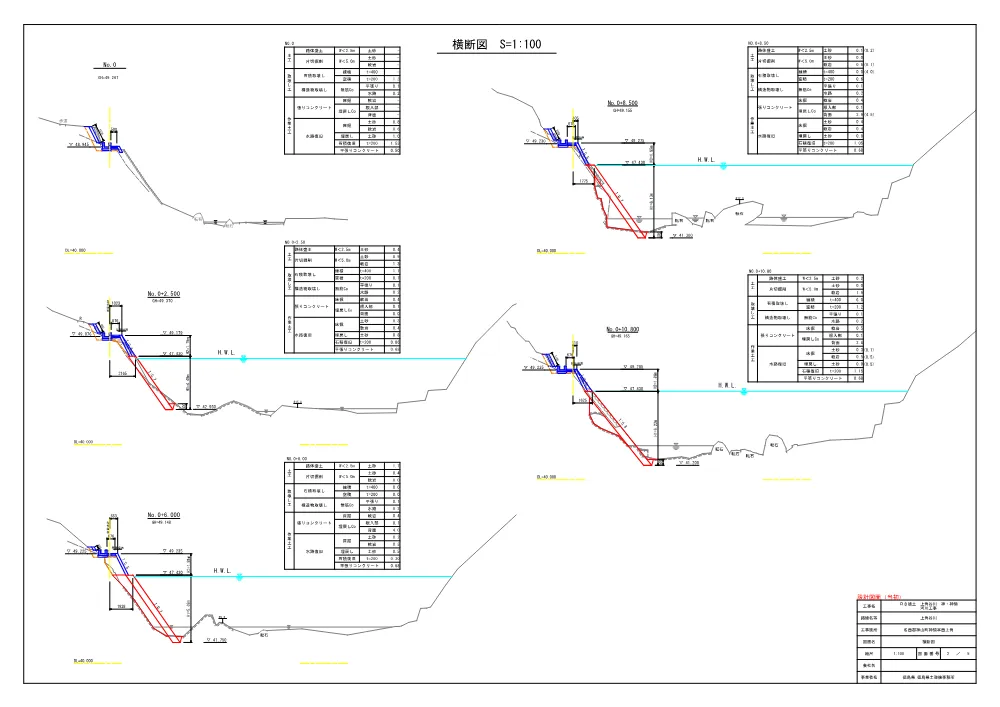Ｒ８徳土 上角谷川 神・神領 河川工事（設計図面）.pdf 2ページ目のプレビュー