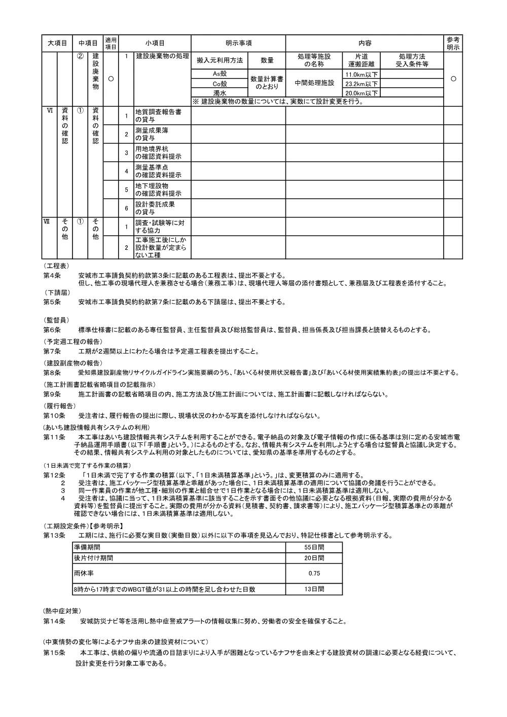 2026108013特記仕様書.pdf 3ページ目のプレビュー
