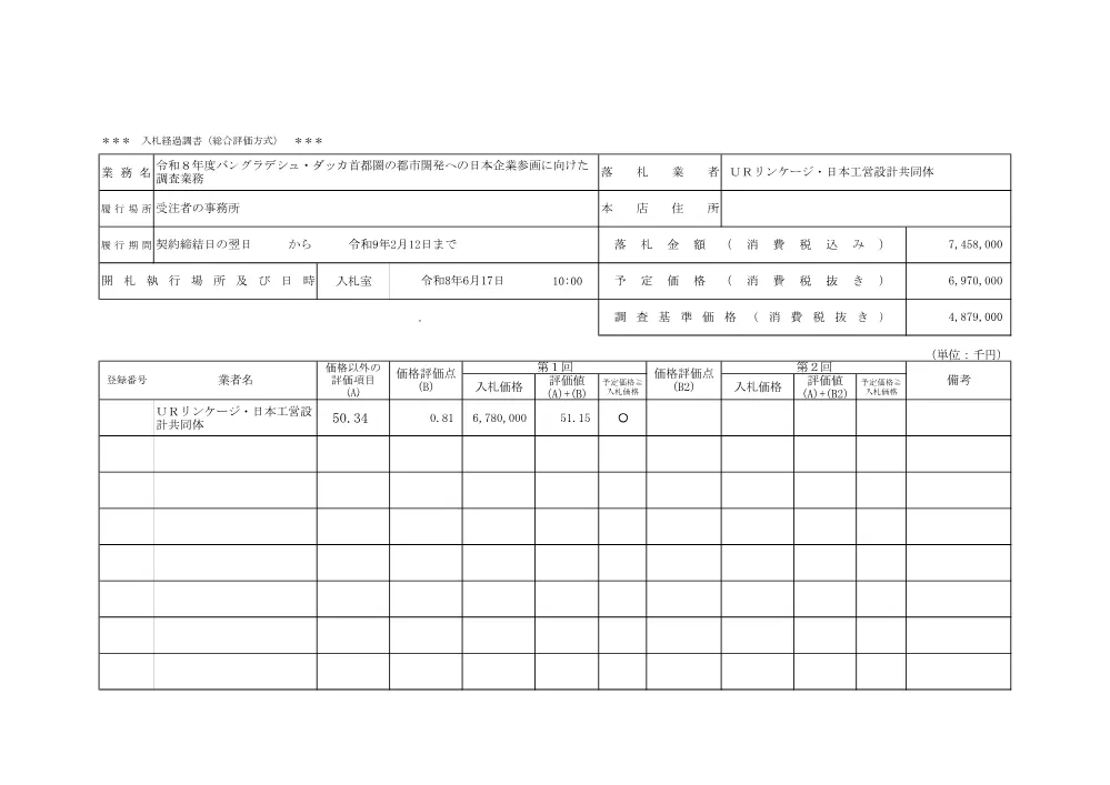 bid_40058.pdf 1ページ目のプレビュー