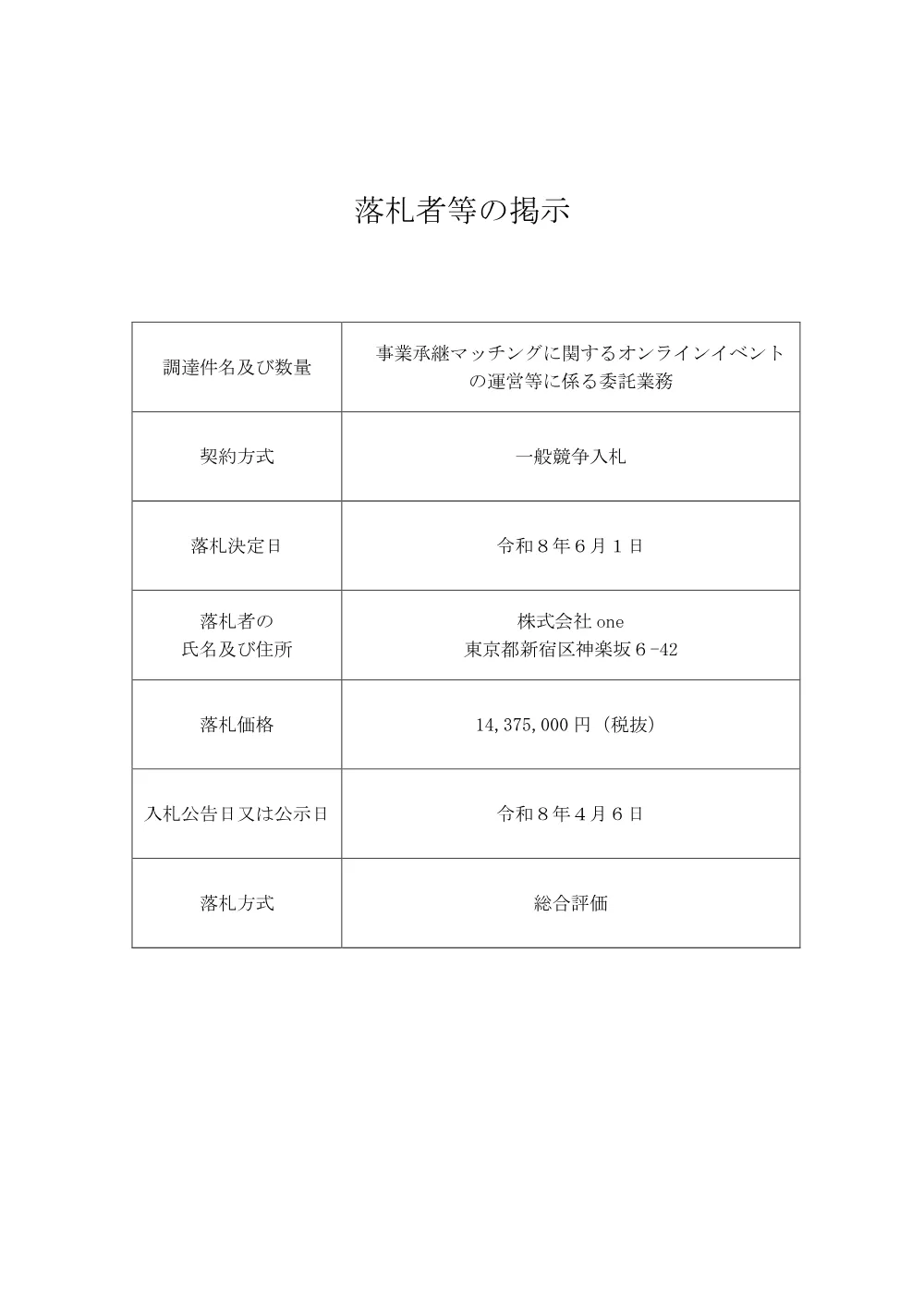 s_bid260608a.pdf 1ページ目のプレビュー