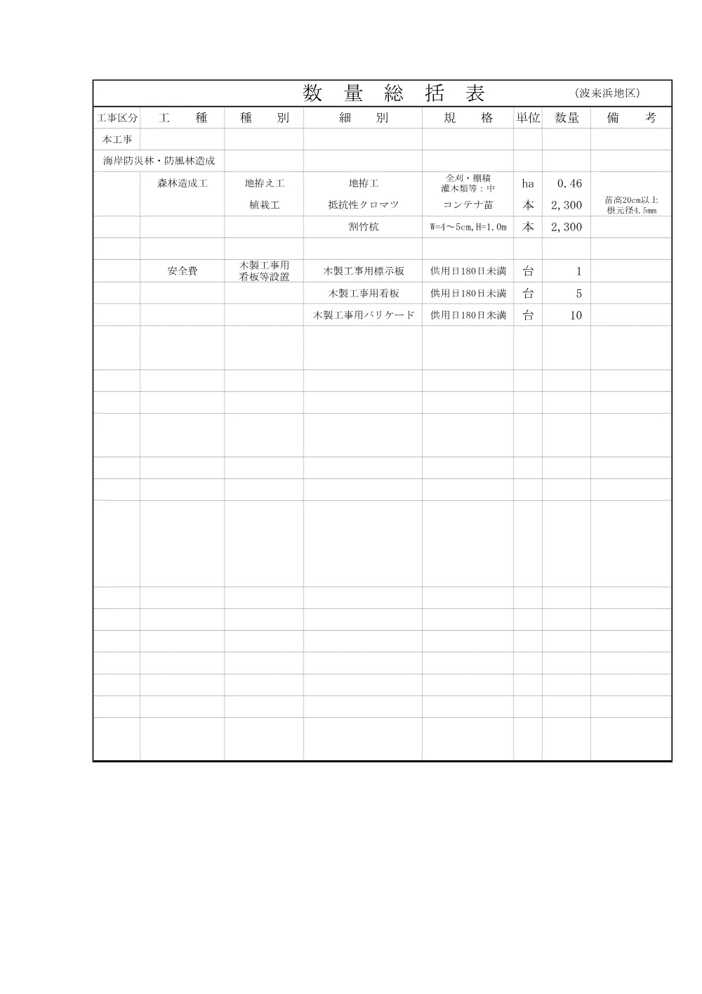 ②見積参考資料-1.pdf 3ページ目のプレビュー