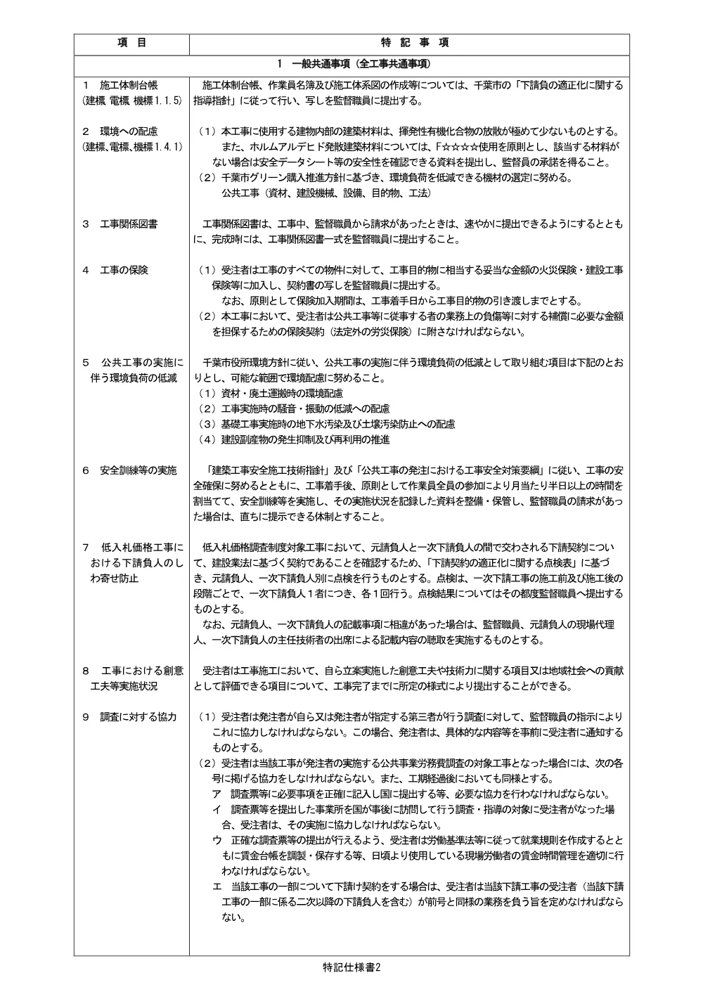 siyousho.pdf 3ページ目のプレビュー