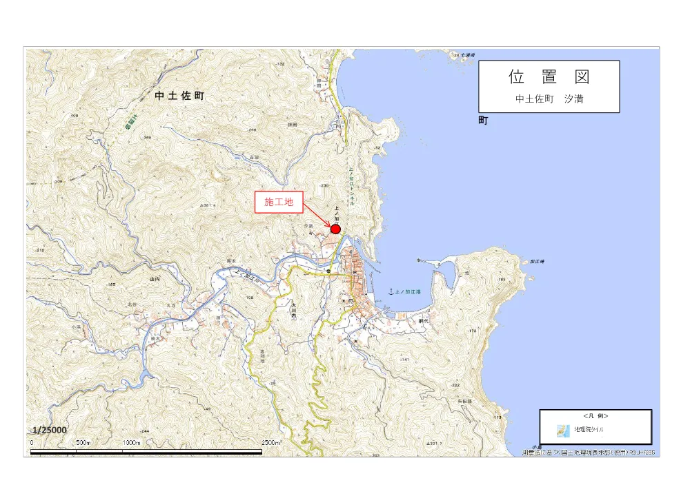 R08林地荒廃109位置図.pdf 1ページ目のプレビュー