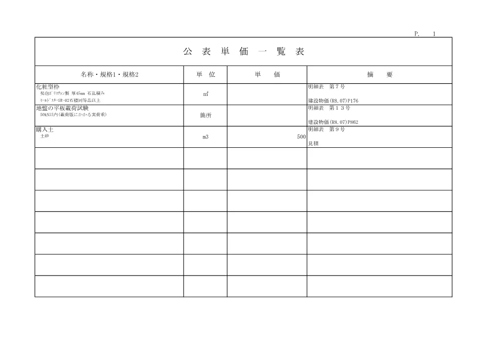 R07 ７災69(公表単価)実施.pdf 1ページ目のプレビュー