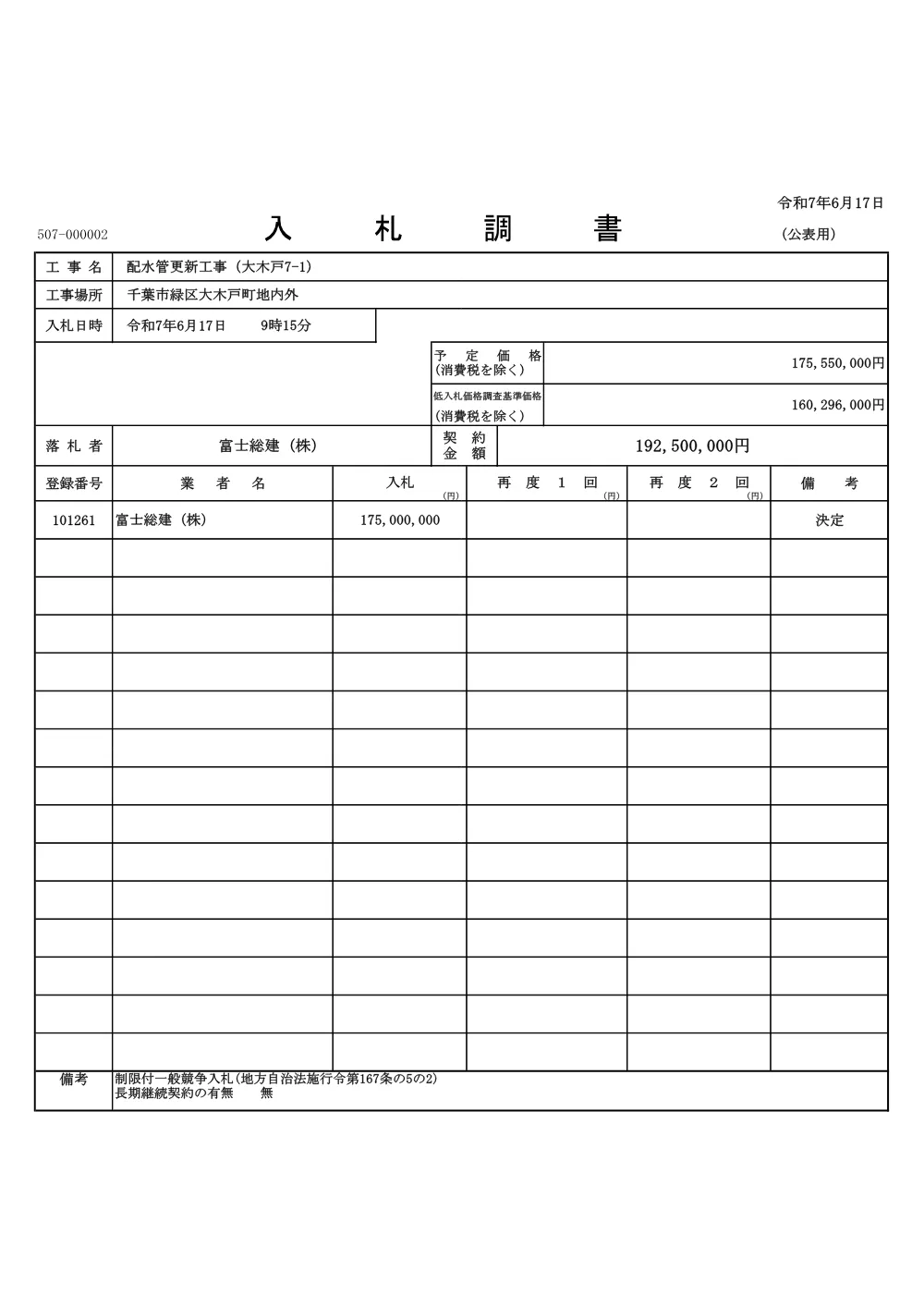 nyuusatuchousho_2.pdf 1ページ目のプレビュー