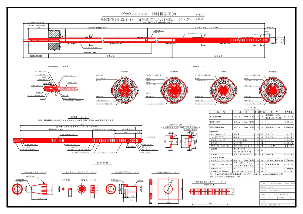 機密性１｜Ｒ８三林 地すべり（国債） 三好市尾又 山腹工事（参考図）.pdf 3ページ目のプレビュー