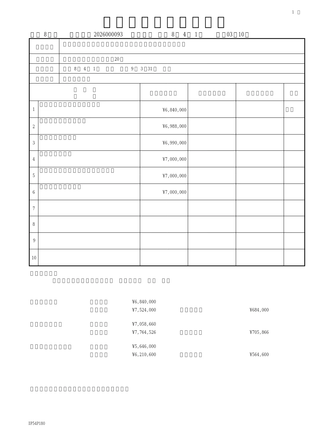 松戸市立中学・高等学校自動火災報知設備等点検業務委託（学校施設課）.pdf 1ページ目のプレビュー