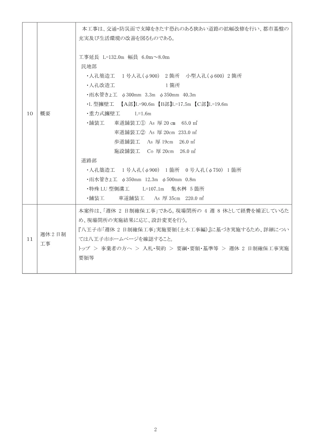 01公告（2026003233市道横山150号線道路改修工事）.pdf 2ページ目のプレビュー