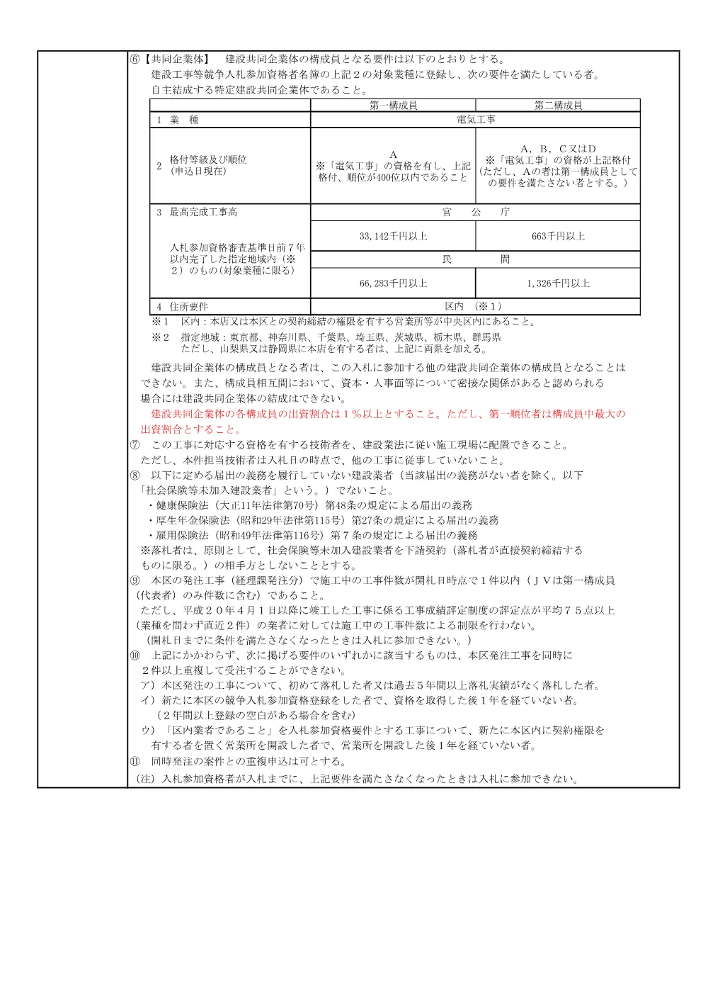 401入札公告.pdf 2ページ目のプレビュー