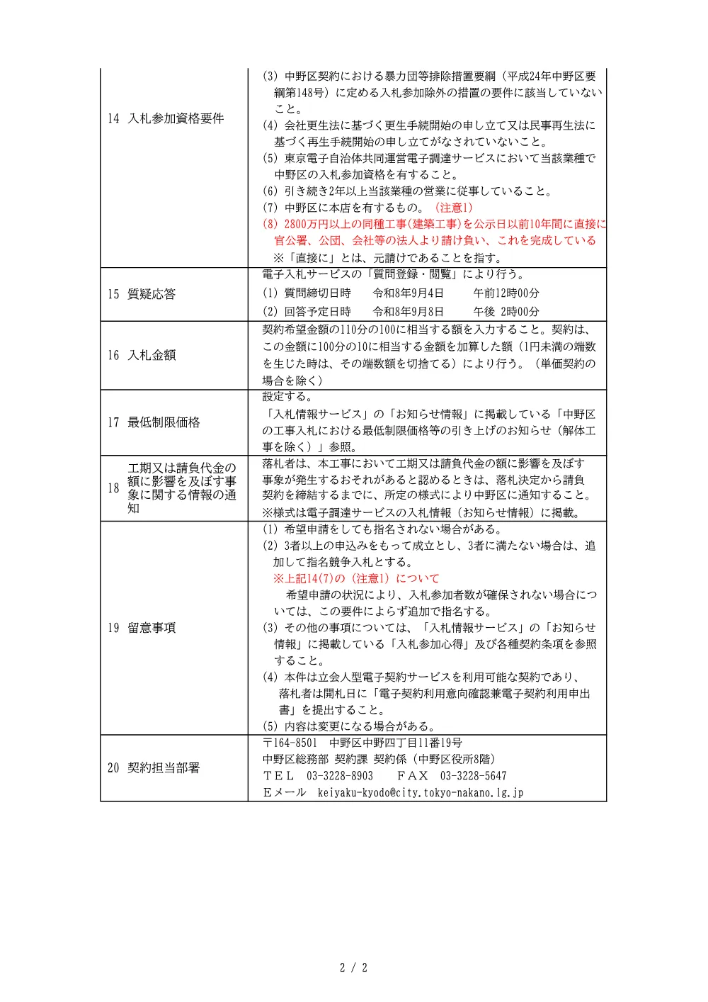 建設工事等発注予定表（朝日が丘児童館内装改修その他工事）.pdf 2ページ目のプレビュー