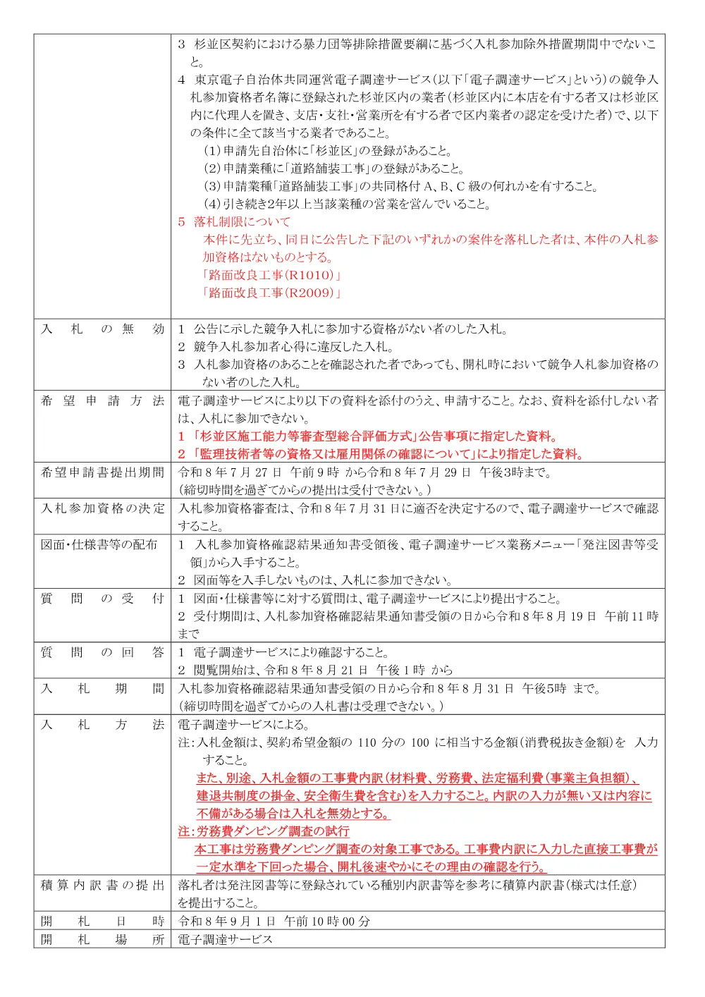 0727路面改良工事（Ｒ１０２０、Ｒ１０２３）.pdf 2ページ目のプレビュー