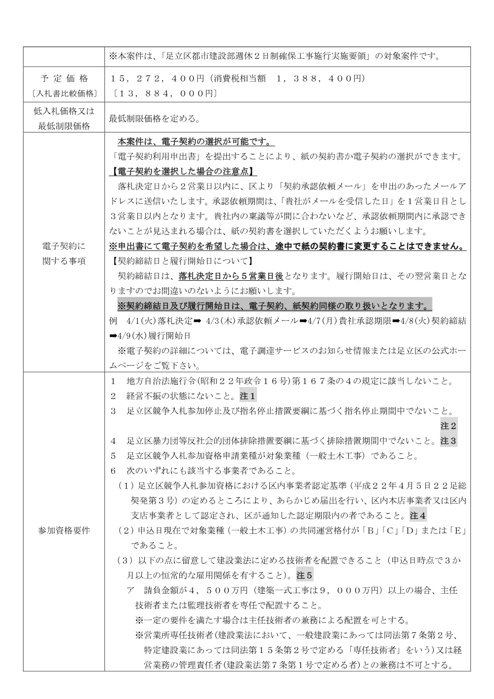 発注票（公募・事前・RUPなし　自動運転バス停整備）.pdf 2ページ目のプレビュー