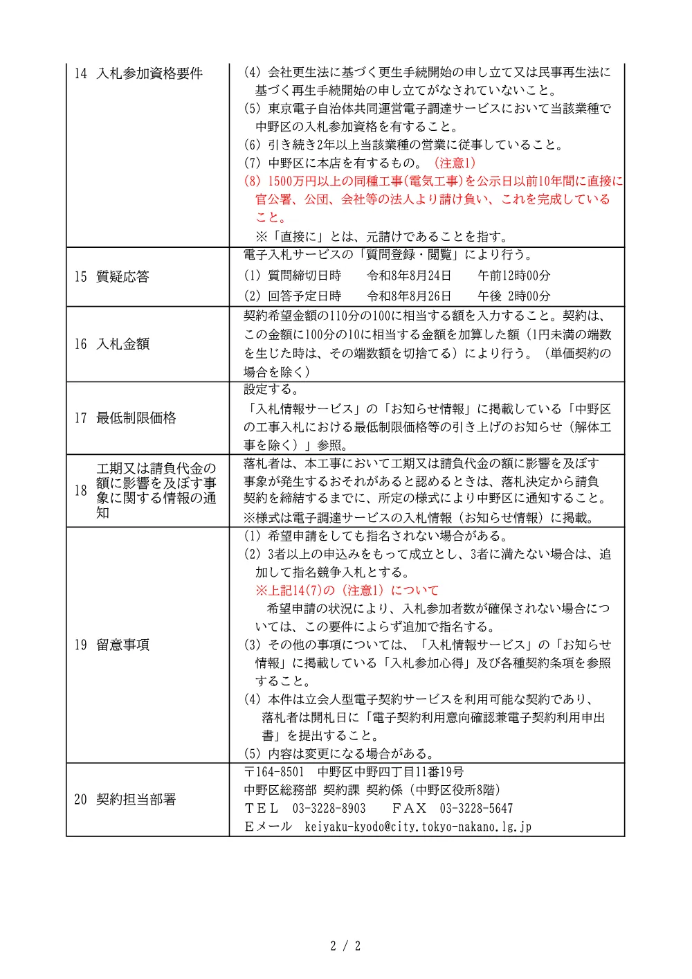建設工事等発注予定表（中部すこやか福祉センター他２施設照明器具改修工事（第一期））.pdf 2ページ目のプレビュー