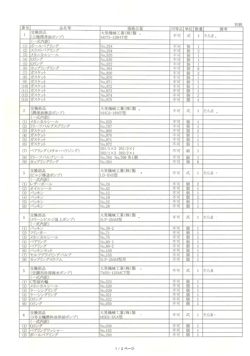 仕様書.pdf 2ページ目のプレビュー
