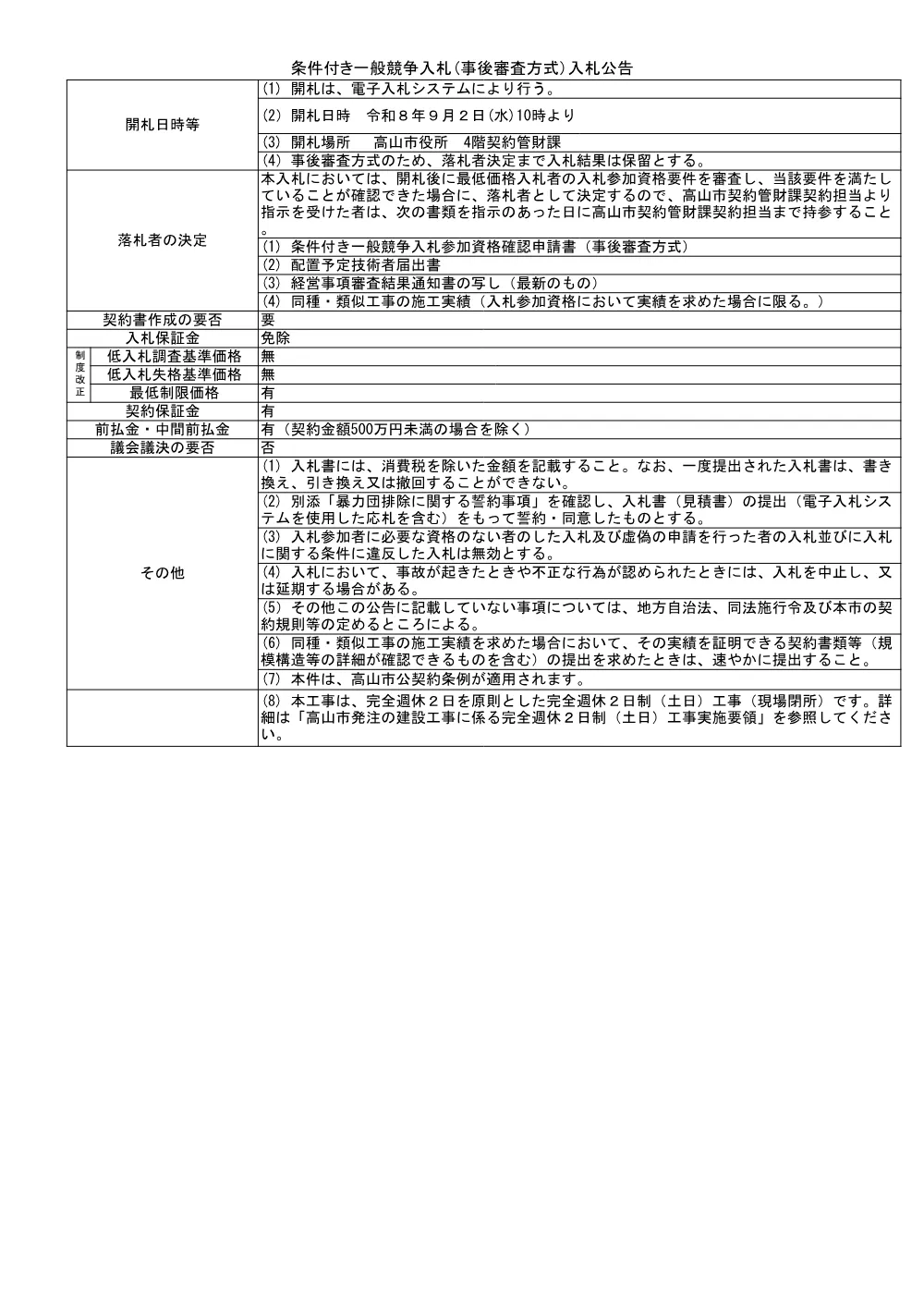 08都市第55号城山公園（金竜ヶ丘）公衆便所改築工事.pdf 2ページ目のプレビュー