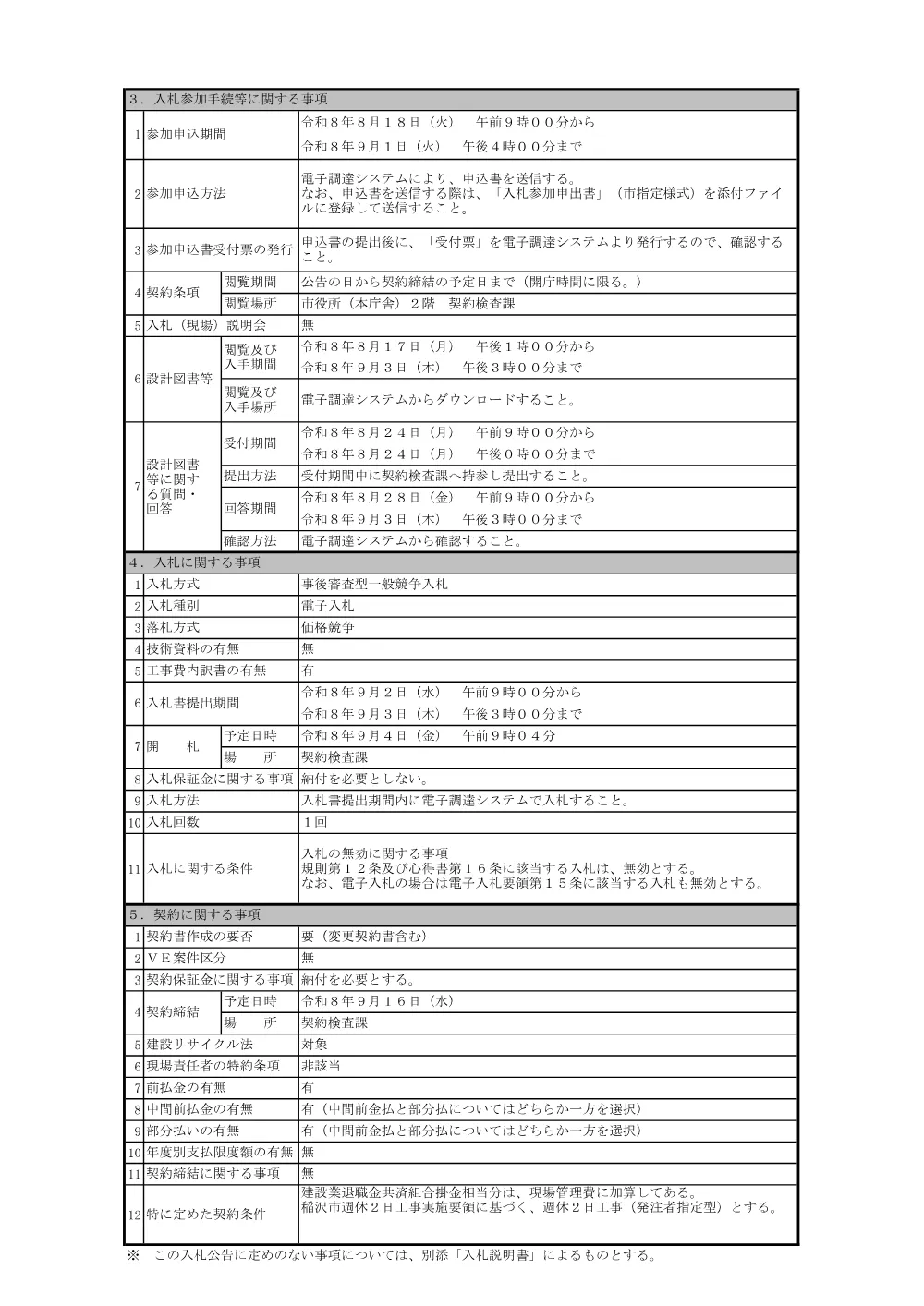 稲沢市公告第64号 (PDF形式、498.69KB).pdf 3ページ目のプレビュー