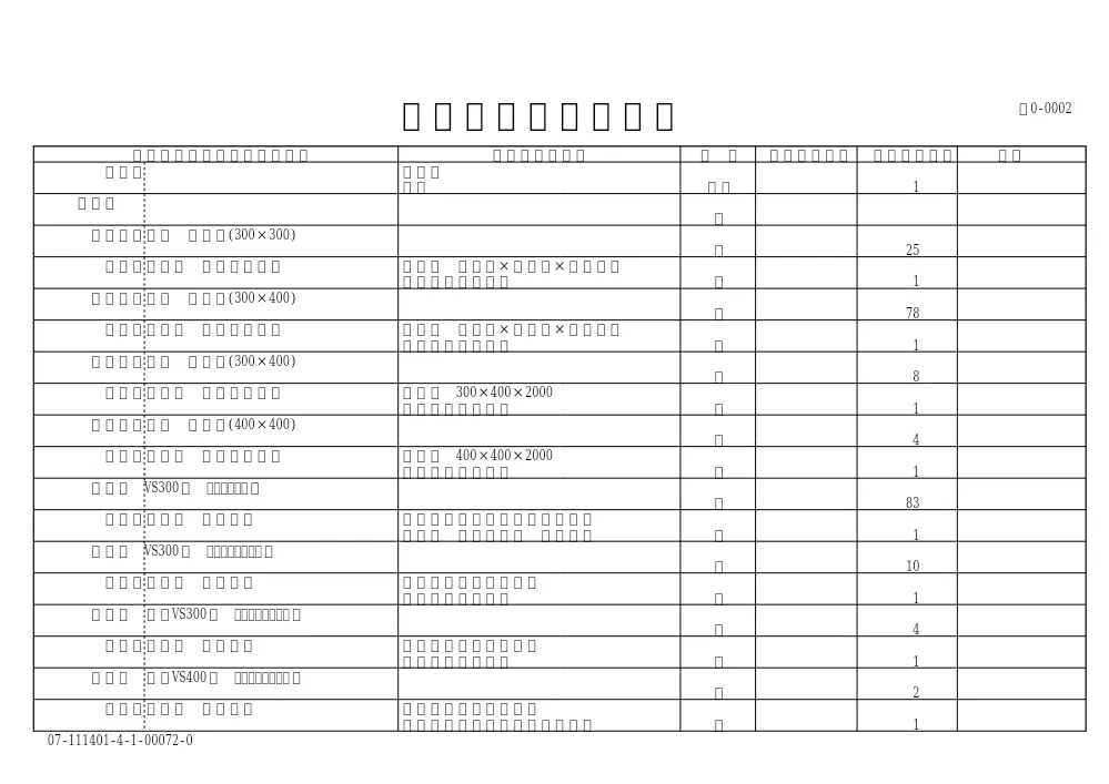 数量総括表.pdf 2ページ目のプレビュー