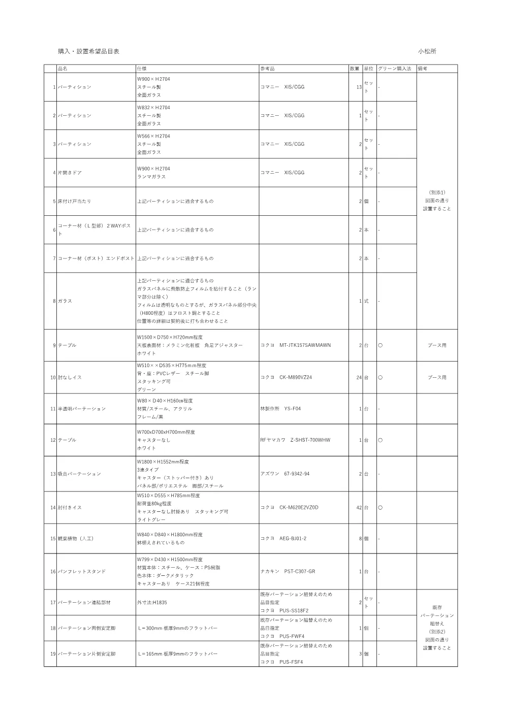 仕様書−2［PDF形式：795KB］.pdf 1ページ目のプレビュー