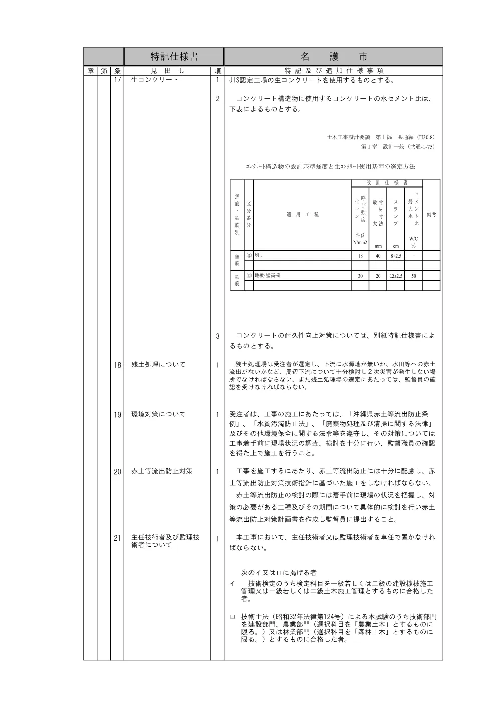 6-1 特記仕様書i.pdf 3ページ目のプレビュー