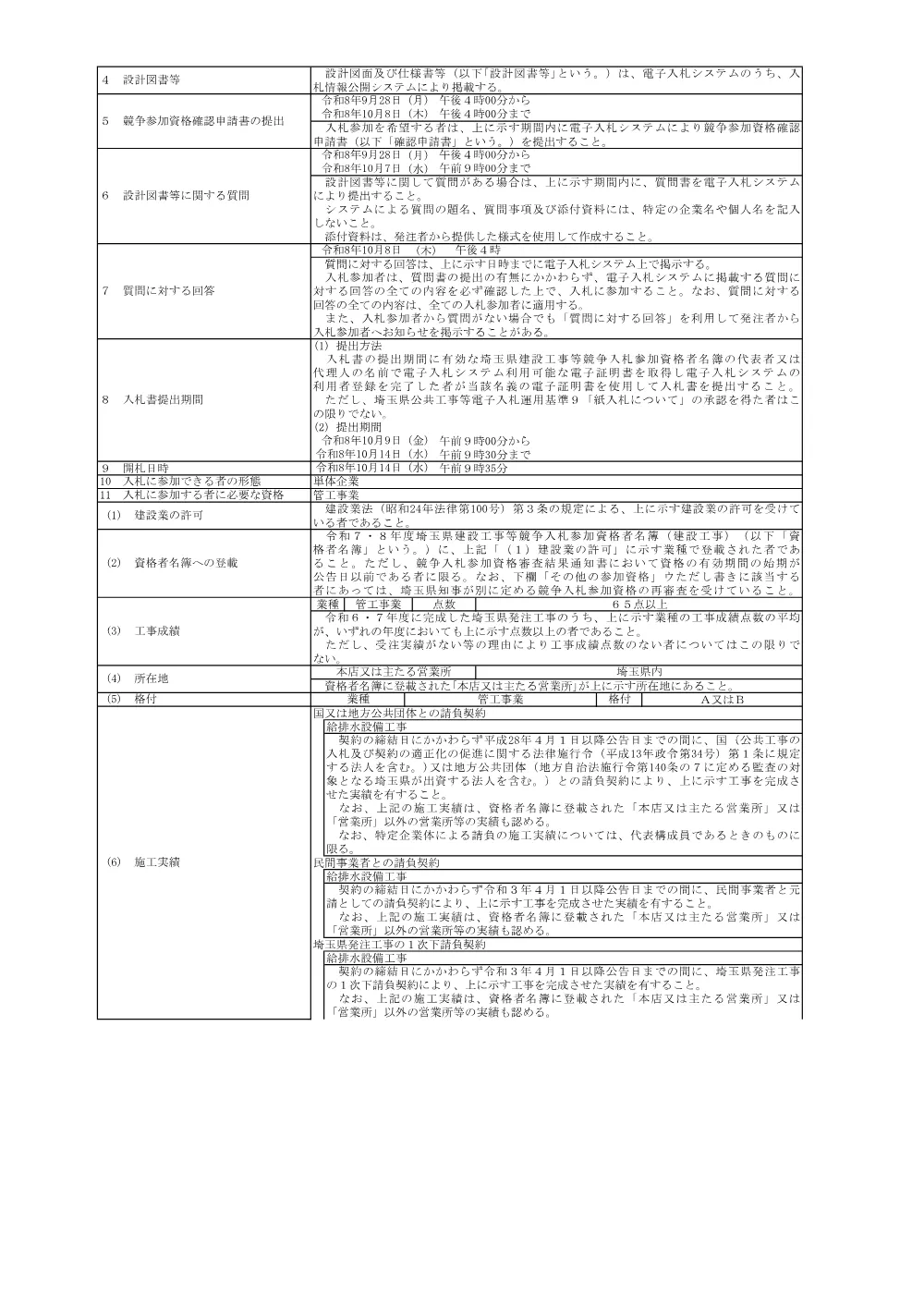 １　公告（西入間警察署トイレ改修工事）.pdf 2ページ目のプレビュー