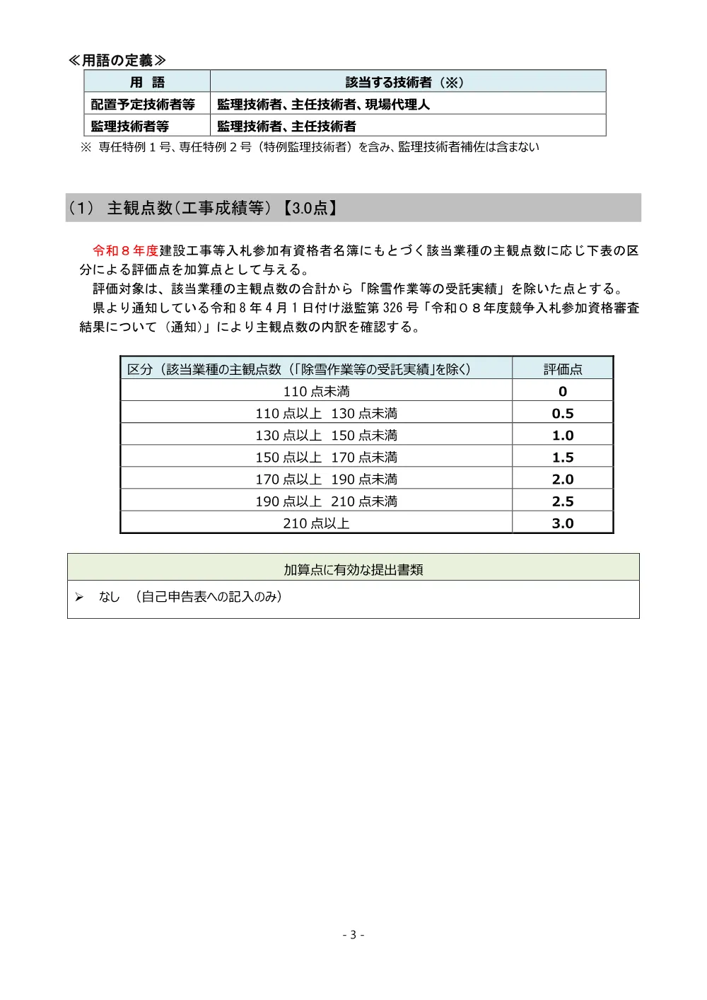 03.R8 K14-13 入札説明書（別紙－１）（特別簡易型ⅡA）.pdf 3ページ目のプレビュー