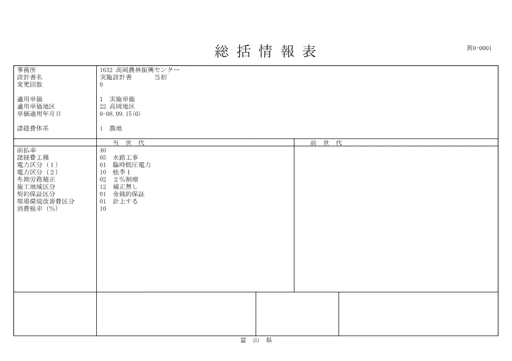 4946498_05工事費内訳表.pdf 1ページ目のプレビュー