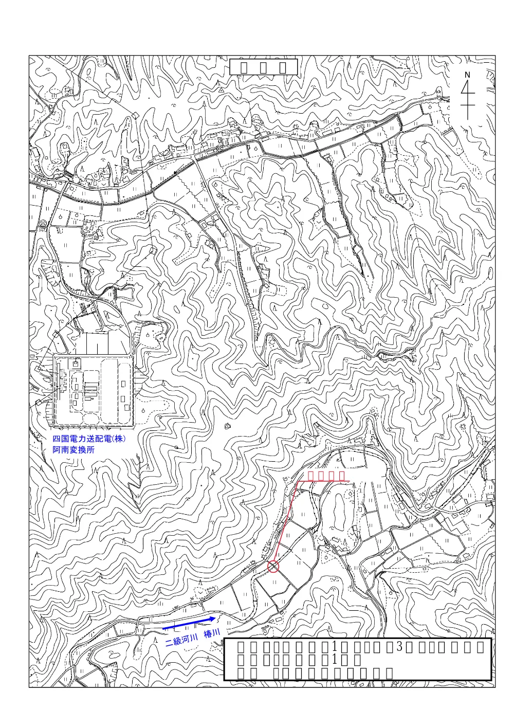 市道祝野1号線（幸野3号橋）補修工事 6.位置図.pdf 1ページ目のプレビュー