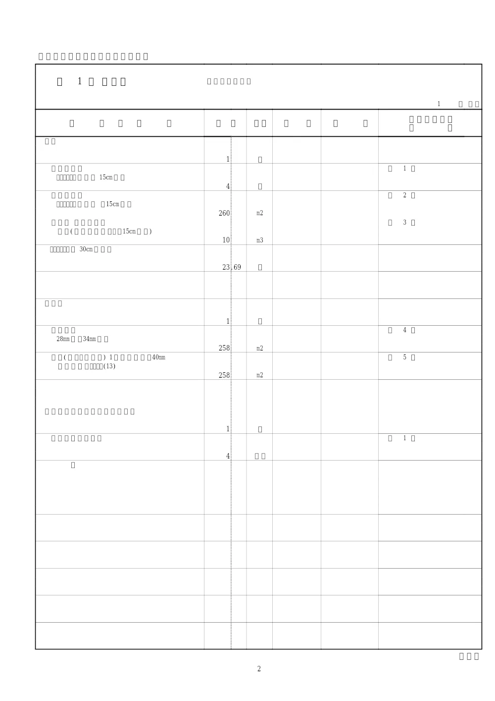 市道青木八幡線ほか道路舗装工事 4.設計書.pdf 3ページ目のプレビュー