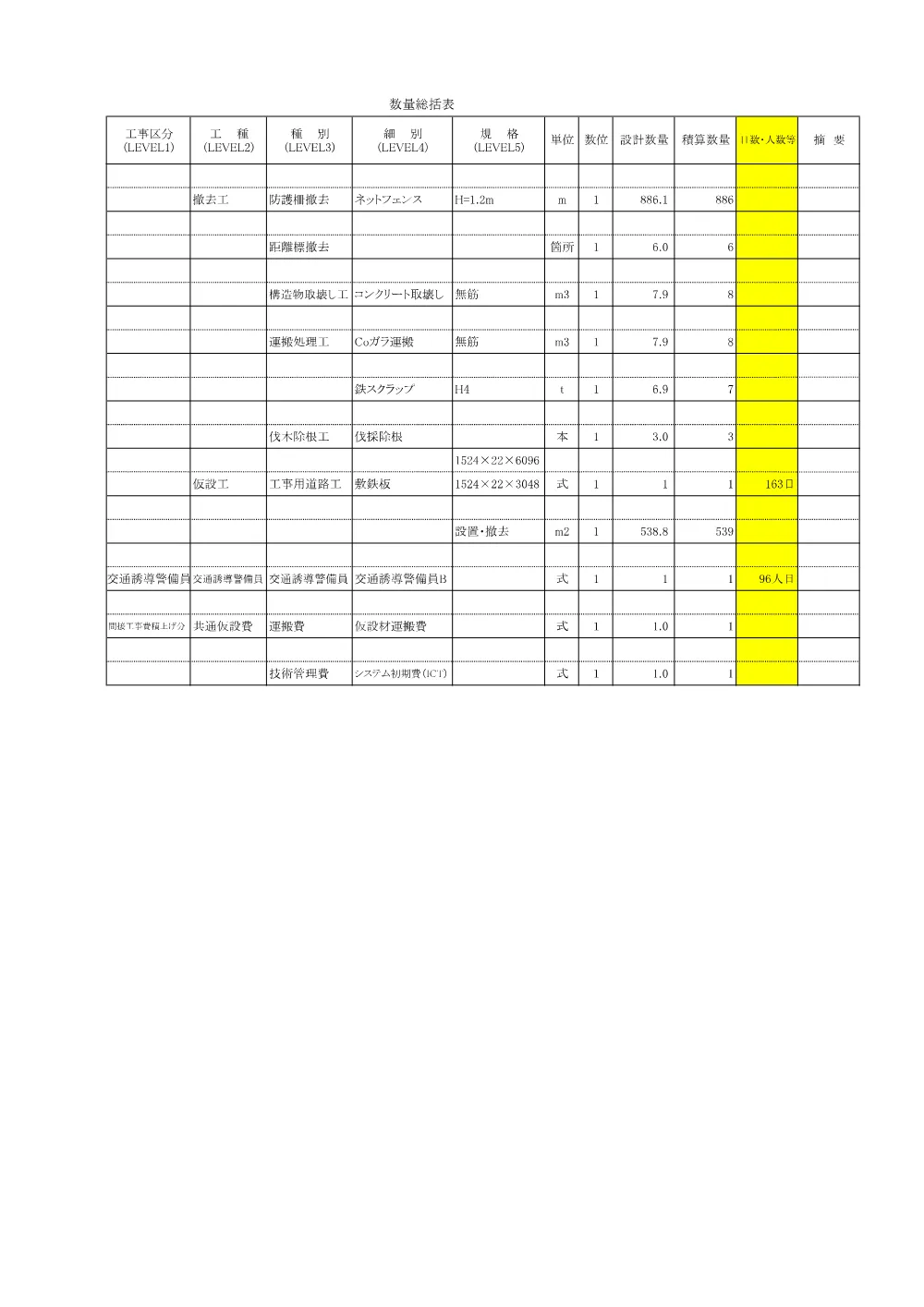 06積算参考資料（鴨川築堤工その９）.pdf 3ページ目のプレビュー