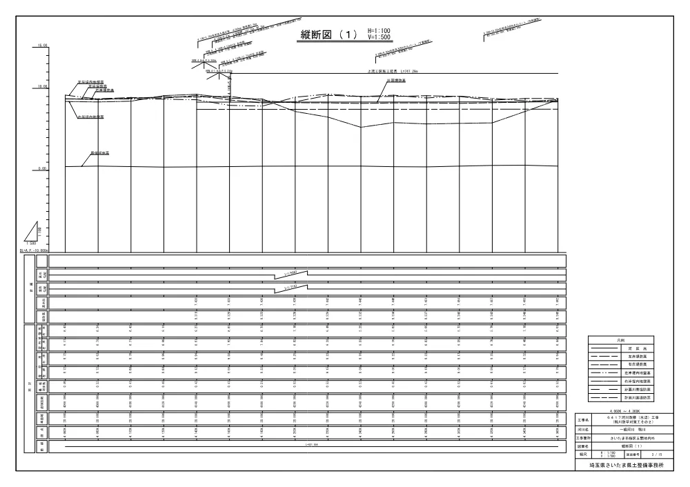 04 図面（鴨川防草対策工その２）.pdf 3ページ目のプレビュー