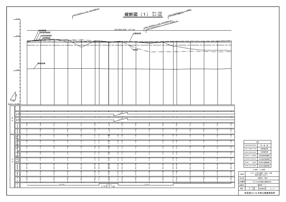 04 図面（鴨川防草対策工その１）.pdf 3ページ目のプレビュー