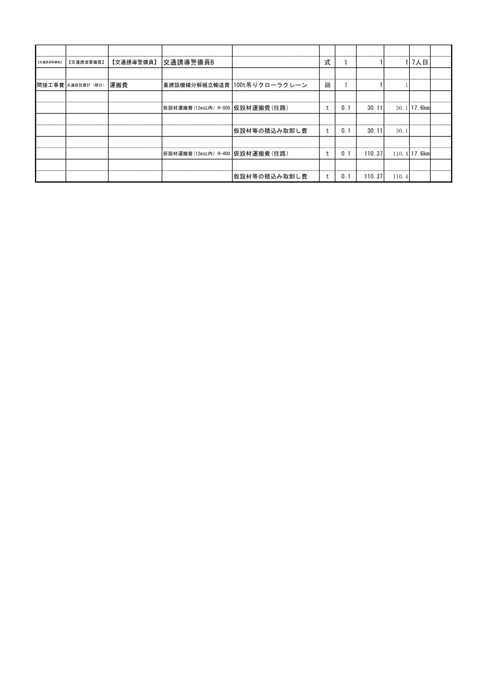 06_積算参考資料（道橋P1橋脚基礎工）.pdf 3ページ目のプレビュー