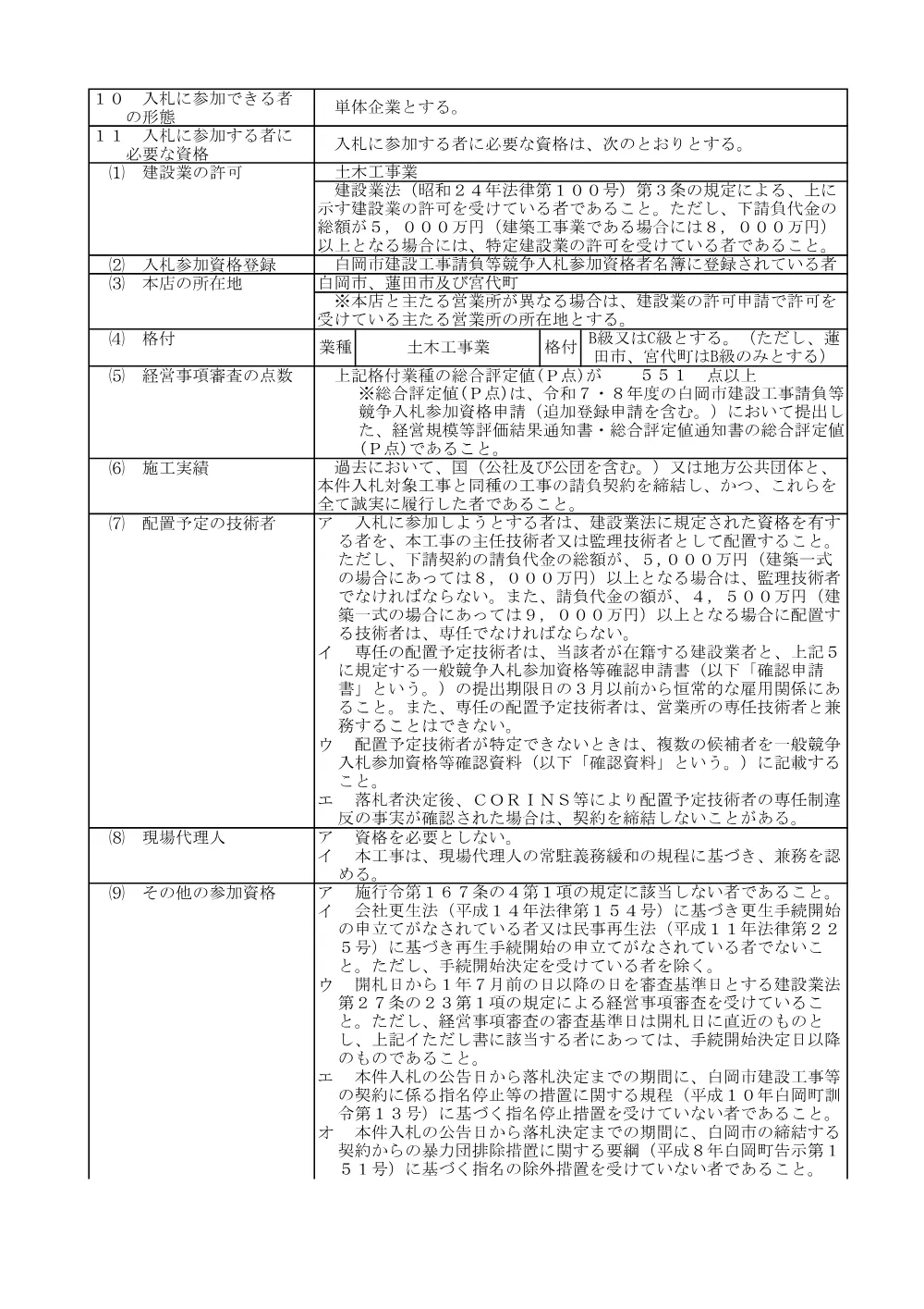 01公告文（配水管布設替工事（R8-4））.pdf 2ページ目のプレビュー