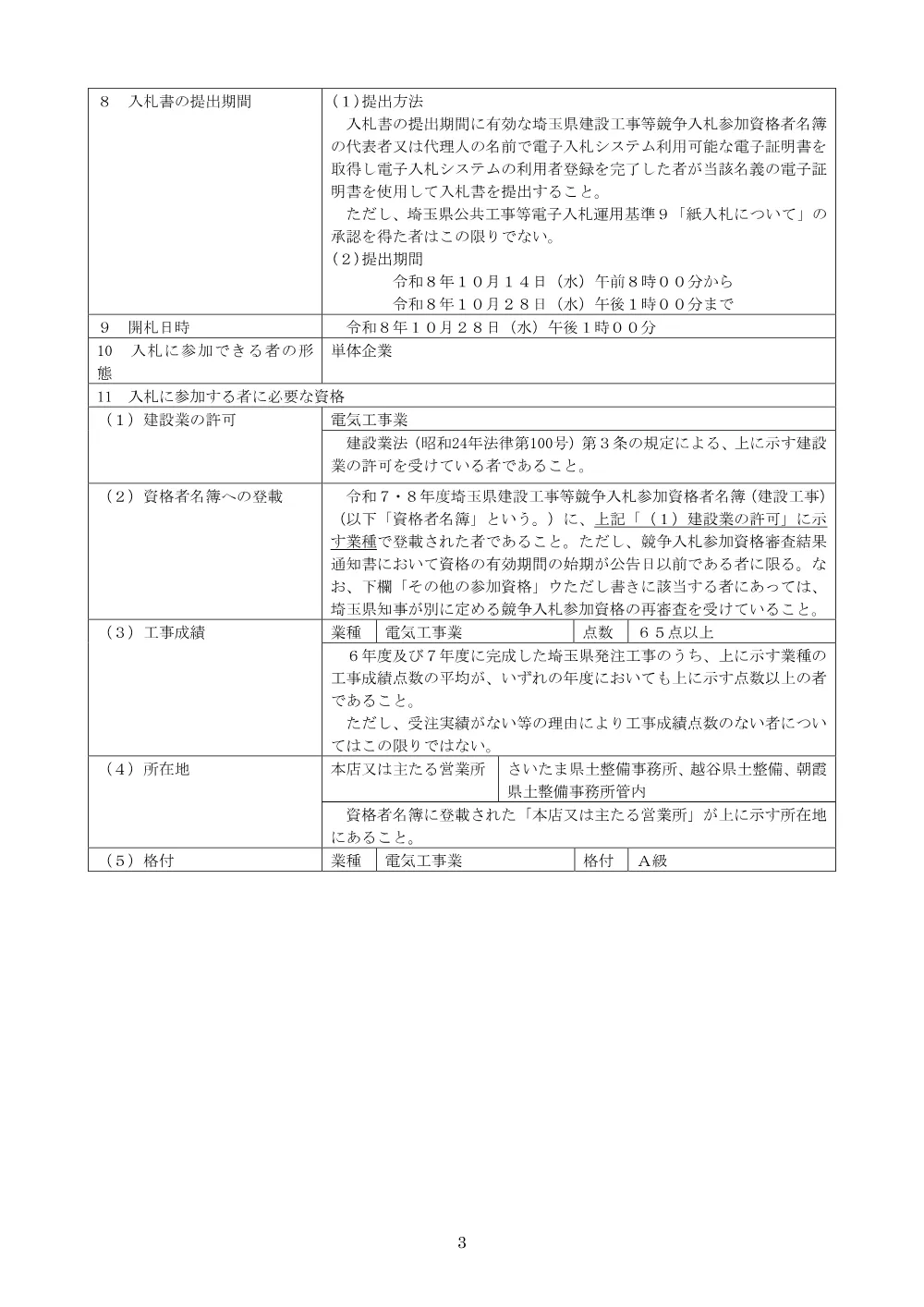 草加１　公告文 (1).pdf 3ページ目のプレビュー