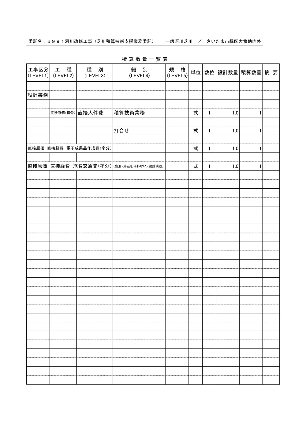 02積算参考資料（芝川積算技術支援）.pdf 2ページ目のプレビュー