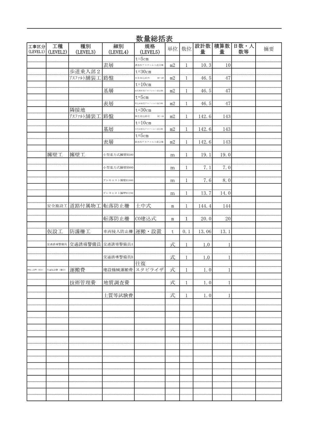 03-1数量計算書 .pdf 3ページ目のプレビュー