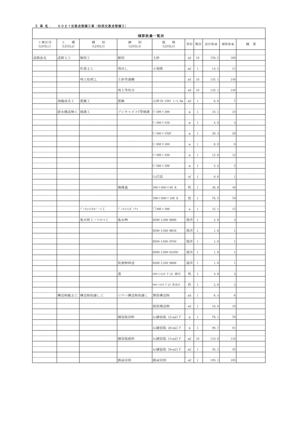 6.積算参考資料.pdf 2ページ目のプレビュー