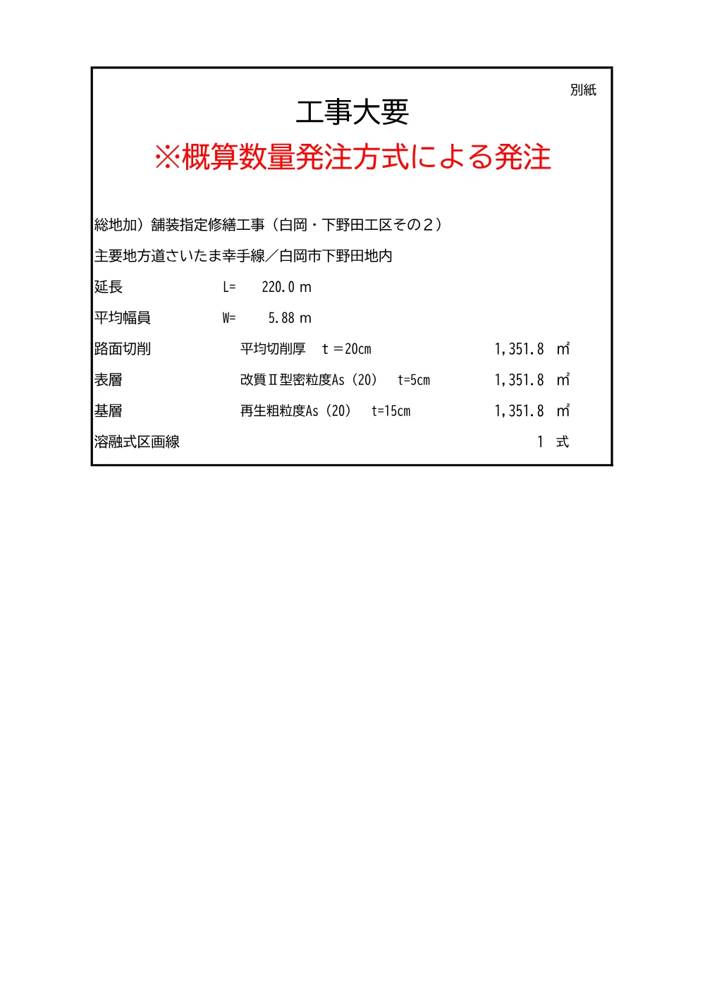 05.工事大要・位置図.pdf 1ページ目のプレビュー
