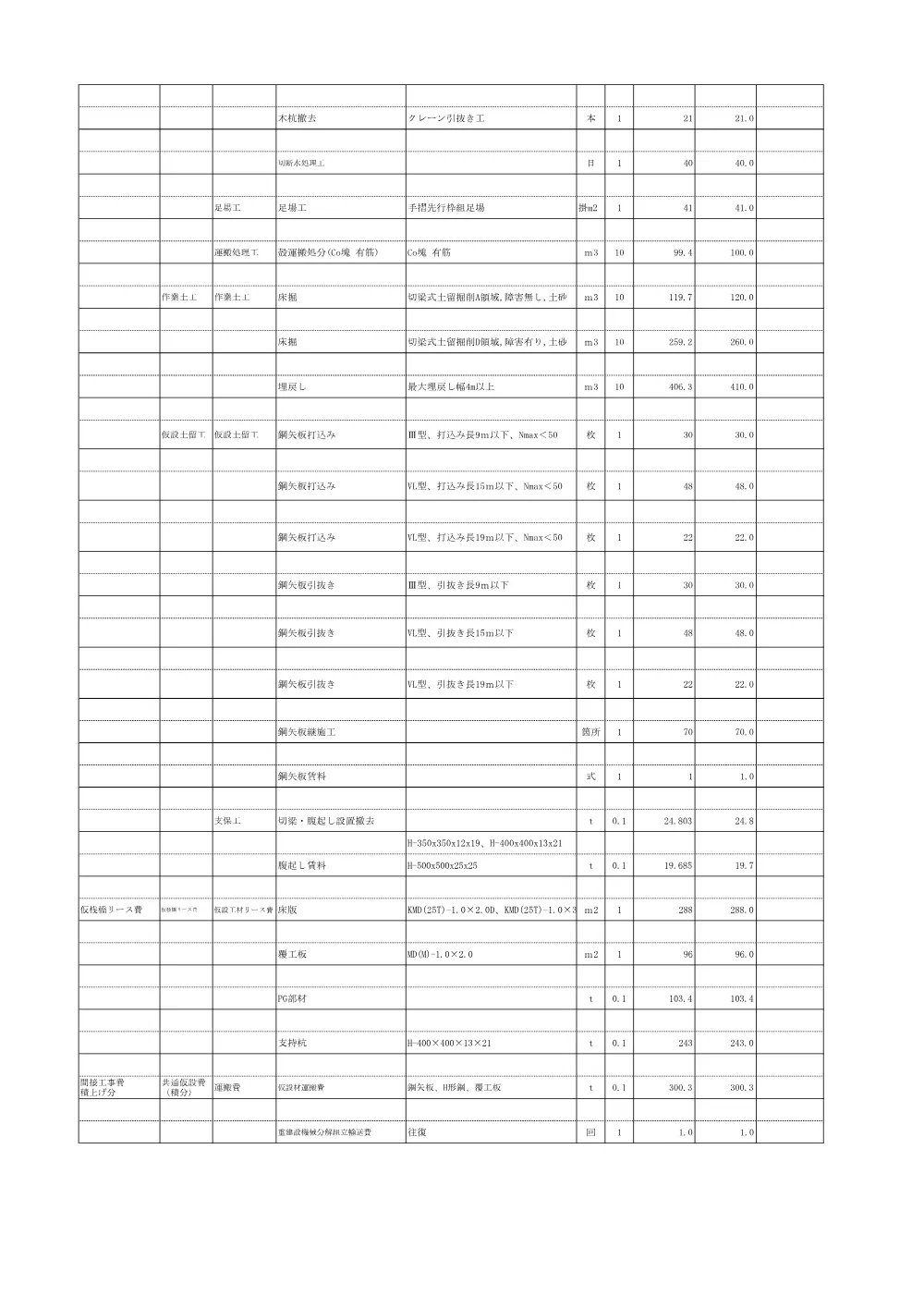 03_数量計算書 .pdf 3ページ目のプレビュー