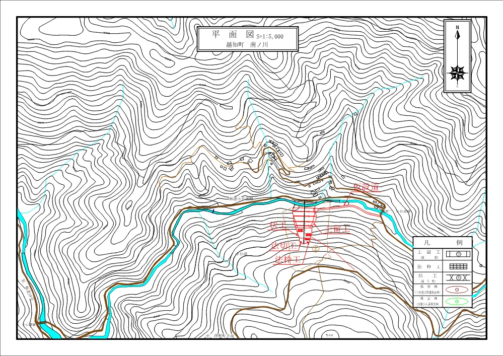 R08災関治山1-1図面.pdf 1ページ目のプレビュー
