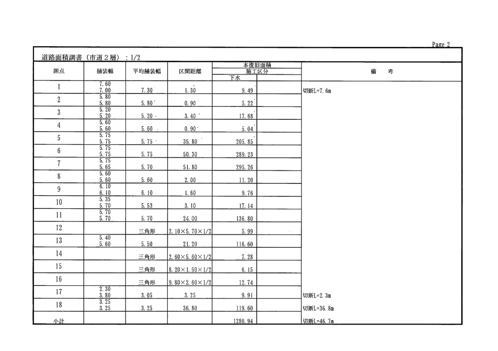 02 数量計算書.pdf 3ページ目のプレビュー