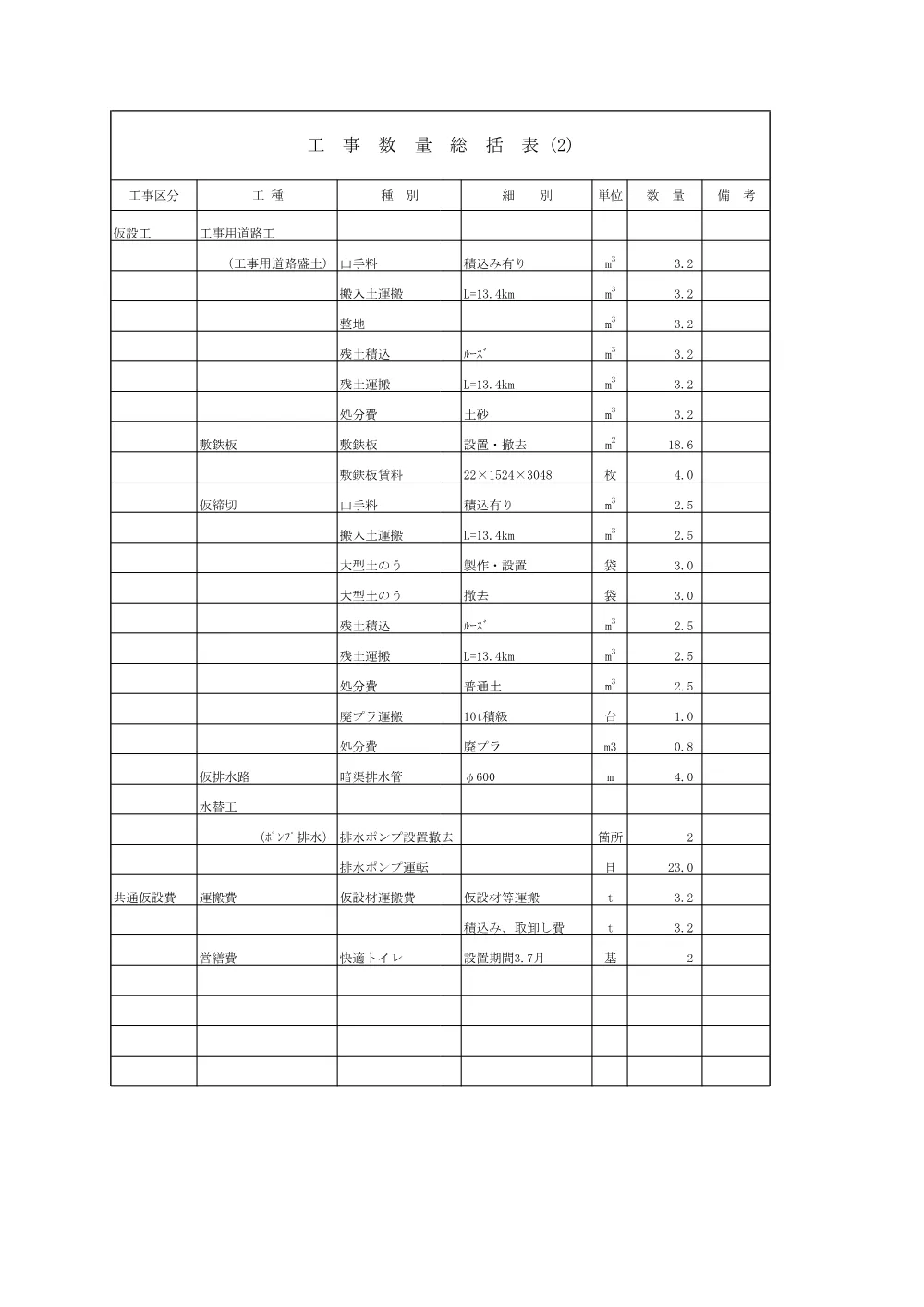 R07河改10-9(数量計算書).pdf 2ページ目のプレビュー