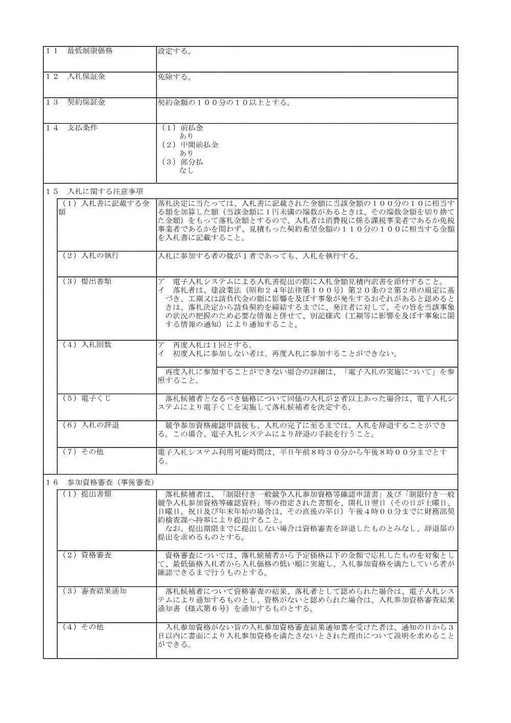 公告（ＢＭＸコース第３バーム改修工事）.pdf 3ページ目のプレビュー