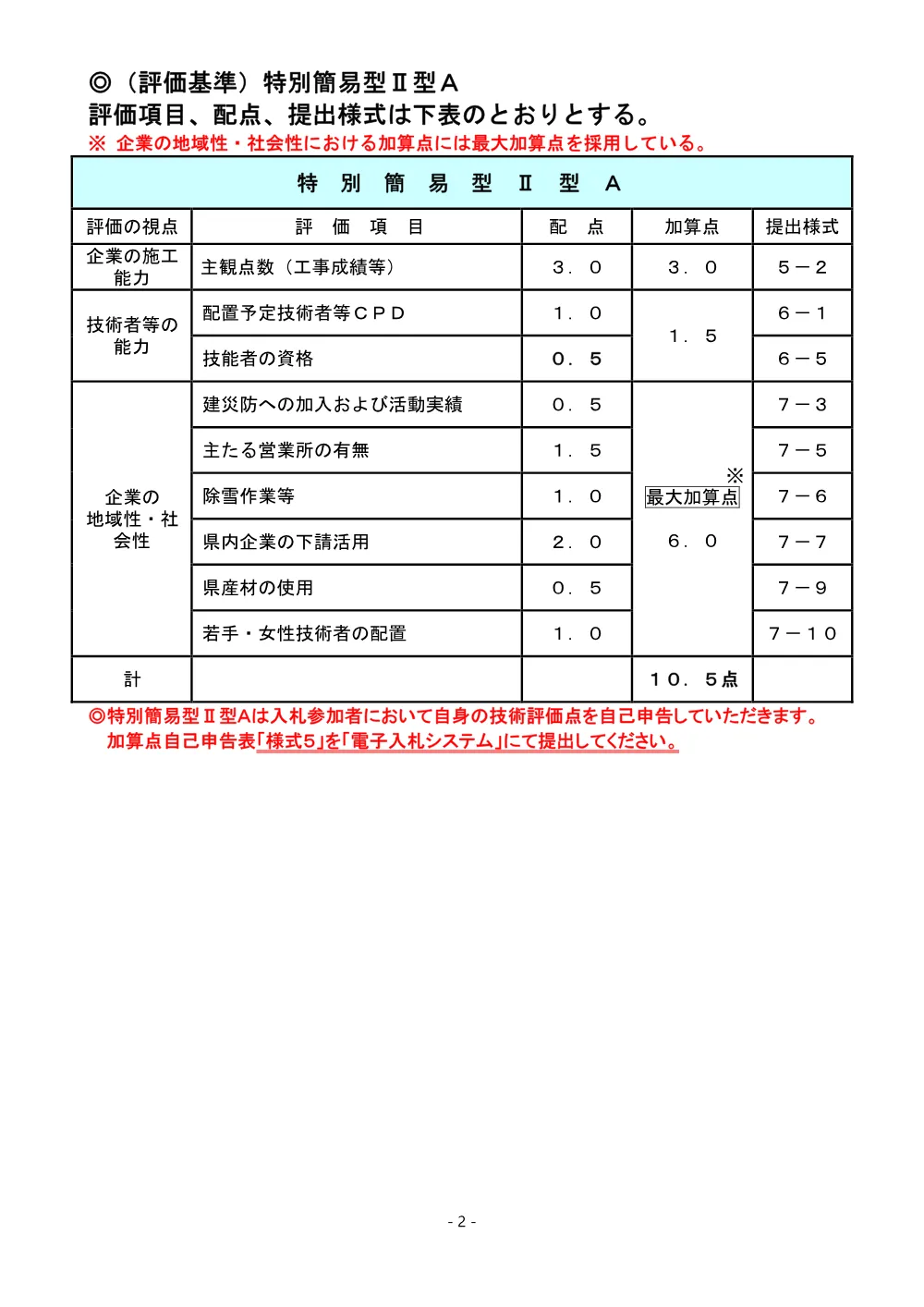 03_R8 入札説明書（別紙－１）（特別簡易型ⅡA）【R8-2_草津用水2期地区 常盤用水路その13工事】.pdf 2ページ目のプレビュー