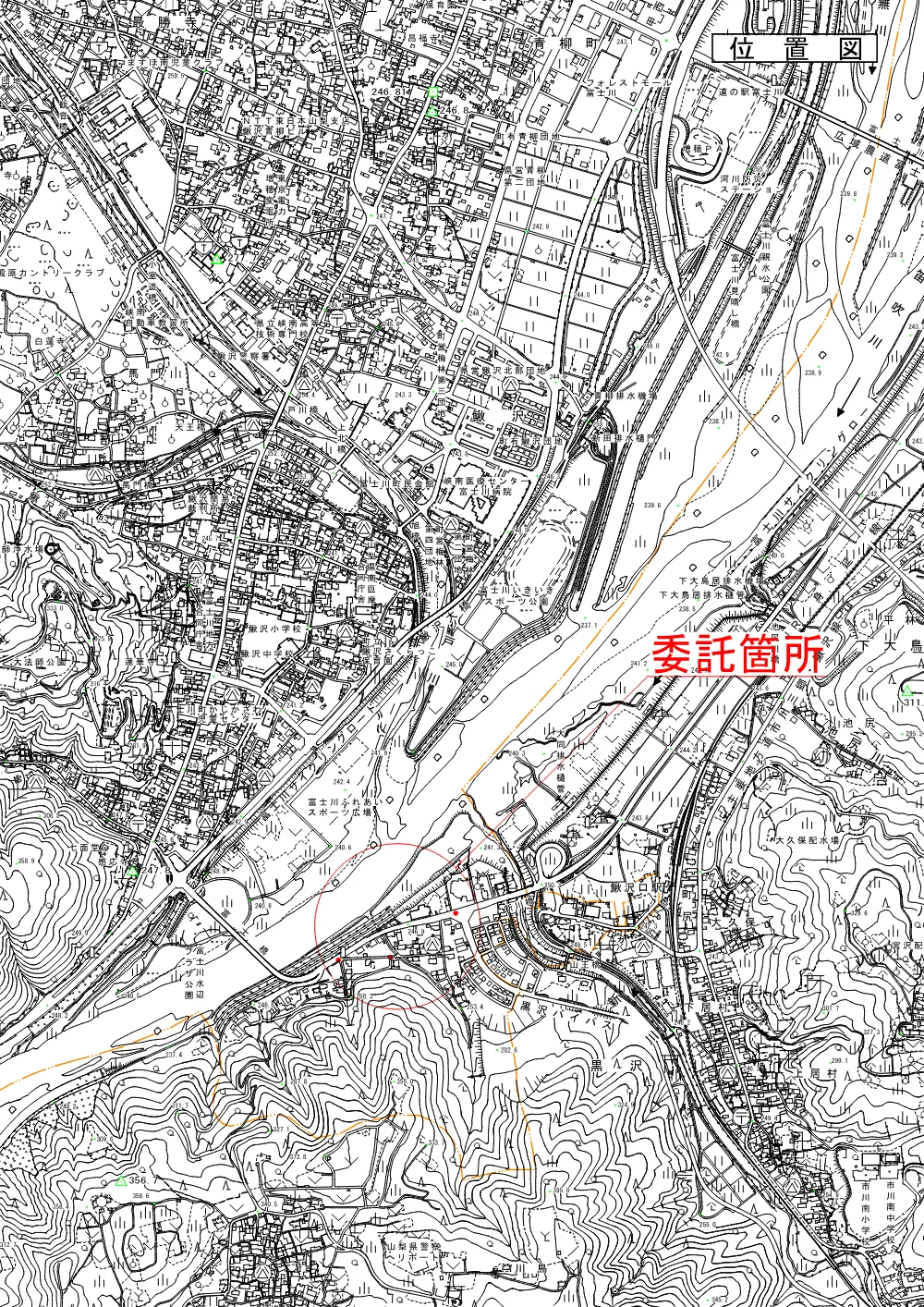 位置図.pdf 1ページ目のプレビュー
