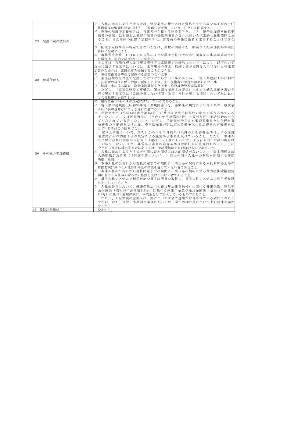 １　公告（浦和西警察署監視カメラ設備改修工事）.pdf 3ページ目のプレビュー