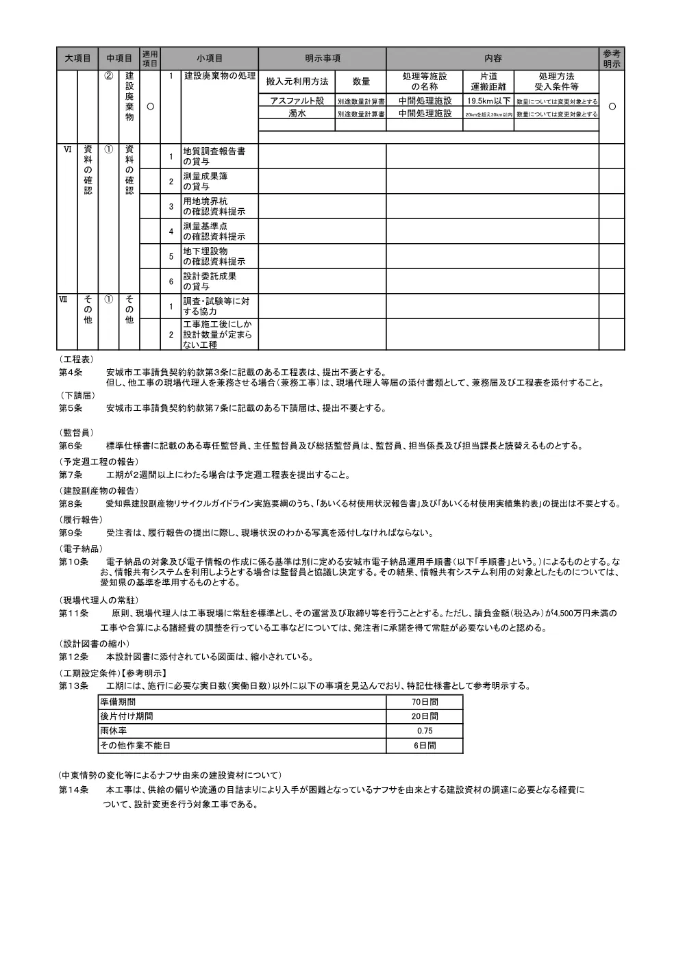 2026107801特記仕様書.pdf 3ページ目のプレビュー