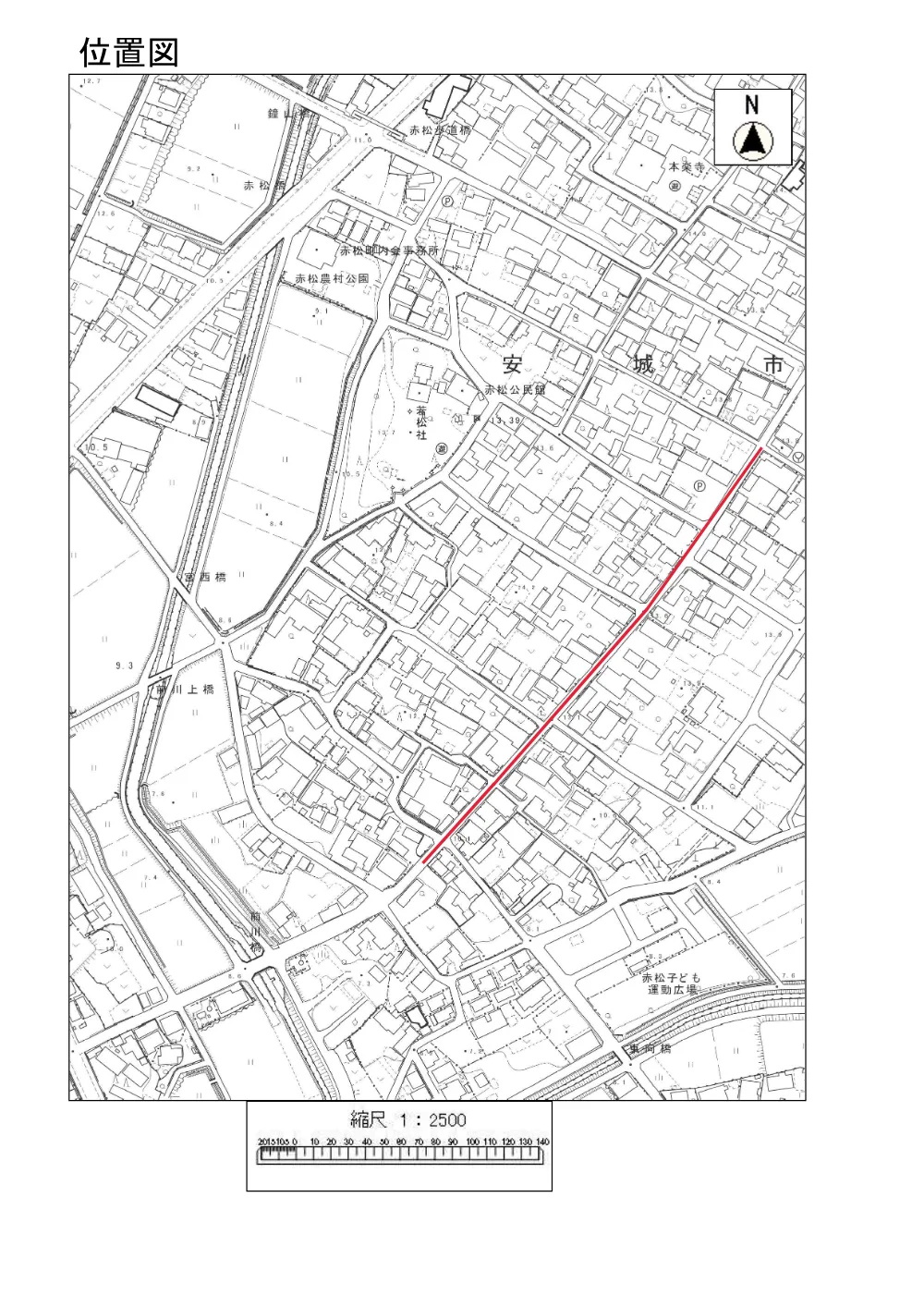 2026107806位置図.pdf 2ページ目のプレビュー