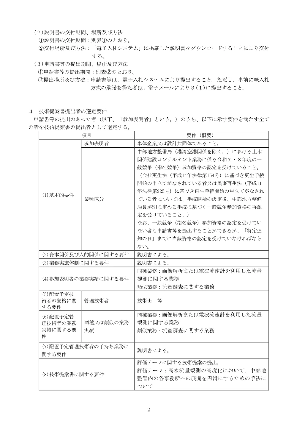 手続開始の公示.pdf 2ページ目のプレビュー